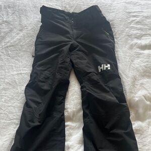Helly Hansen Kids Black Snowpants Sz 12